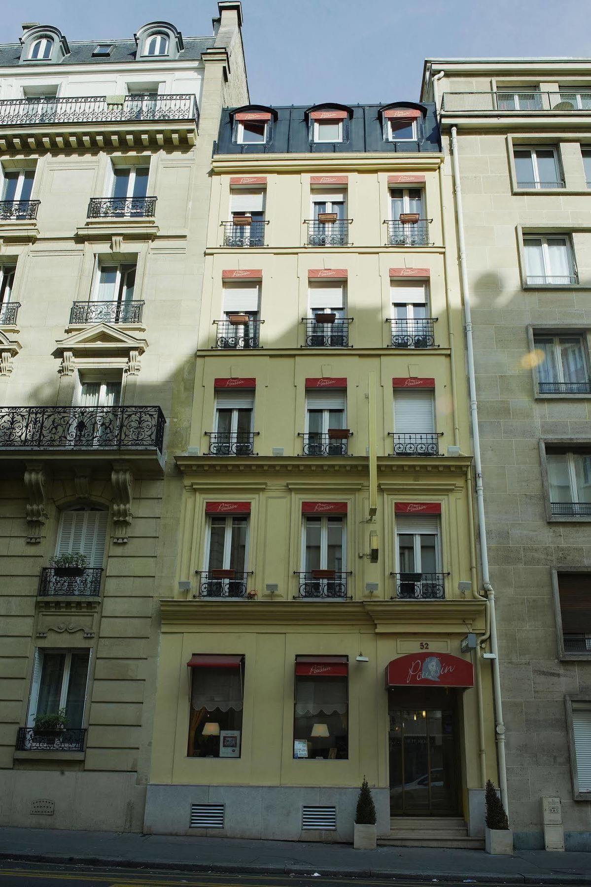 Hotel Poussin Paris Eksteriør bilde